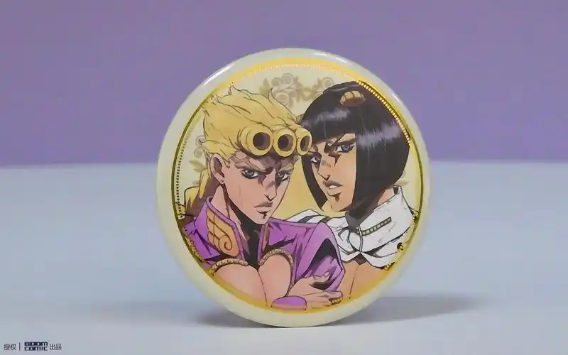 暴蒙 jojo的奇妙冒险 黄金之风 3d光栅/烫金徽章