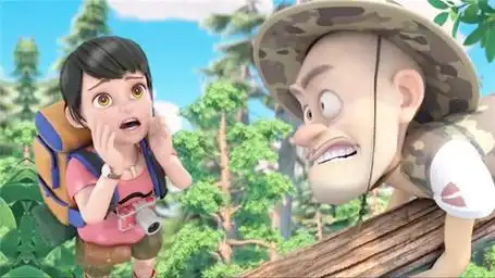 熊出没:其实赵琳是光头强的青梅竹马小红,这个细节你发现了吗?