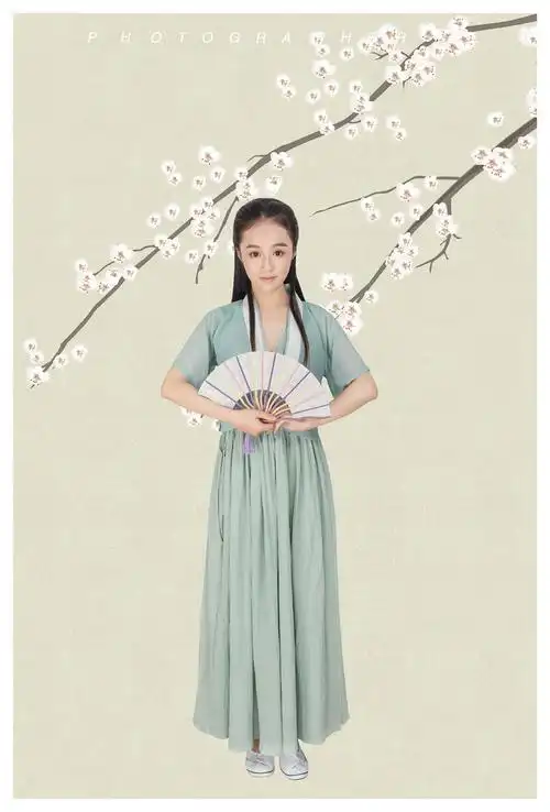 手绘工笔 留连戏蝶时时舞