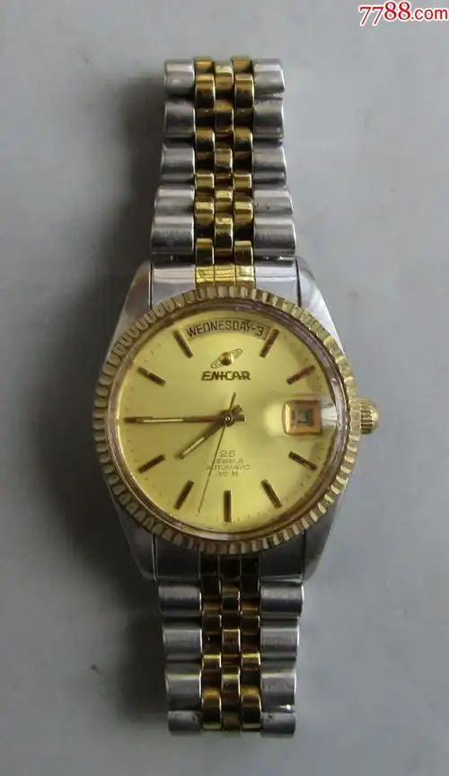 瑞士英纳格自动机械男古董表_手表/腕表_图片收藏_回收价格_7788音像