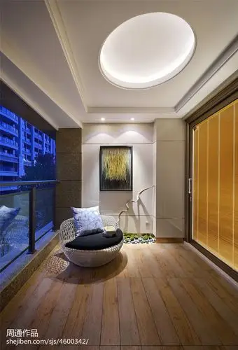 潮流混搭阳台装修效果图大全欣赏