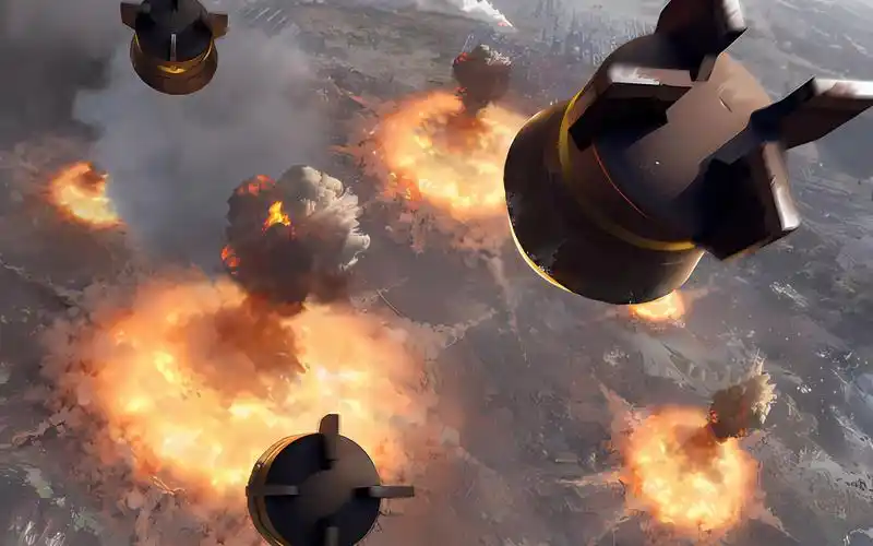 光环战争2 燃烧导弹轰炸展示