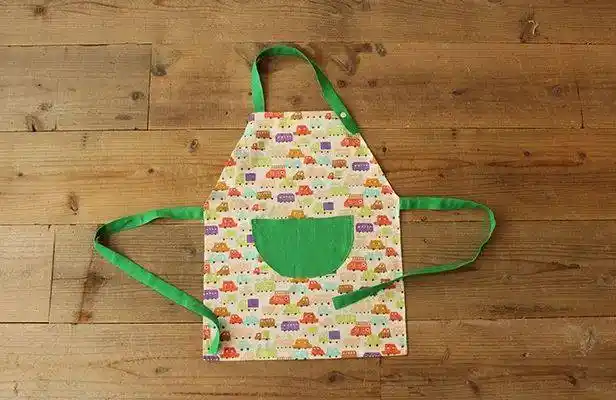 教程儿童围裙的制作方法带图纸