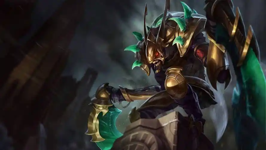 虚空掠夺者圣金甲虫卡兹克英雄联盟4k高清壁纸