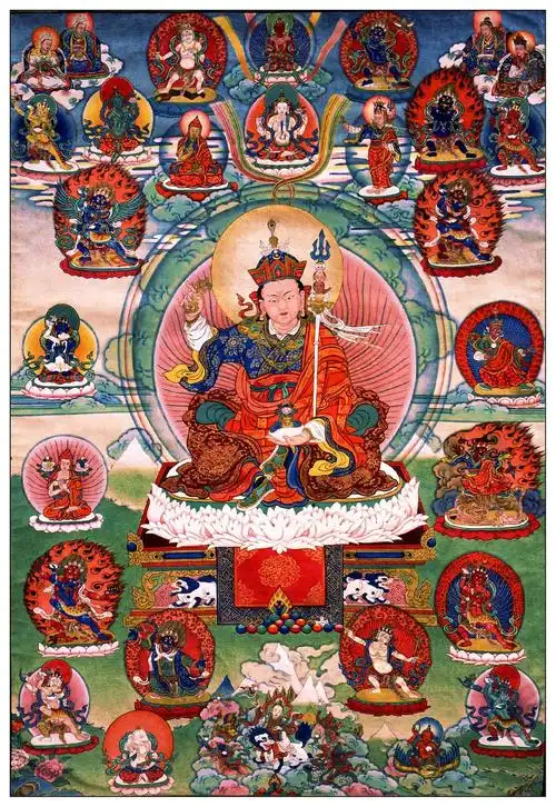 晋美降措的相册-噶玛噶赤唐卡