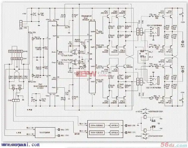 平衡式21声道桌面功放的制作
