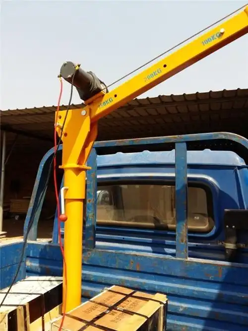 小型悬臂吊 家用小吊机12v 车载小吊机批发