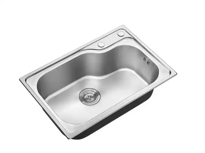 不锈钢台下水槽单槽盆