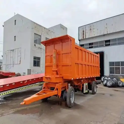 中航鸿盛 拖拉机全挂车 拖拉机专用全挂车 后翻全挂车