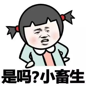 小畜生 金馆长 叉腰 两个小辫子