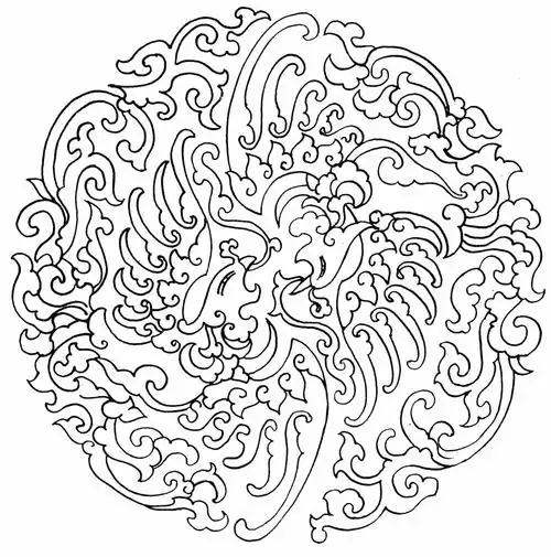 中国古代图案第一弹----凤图案(大图)