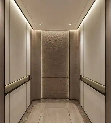 酒店电梯轿厢效果图