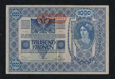 德国纸币1000一枚