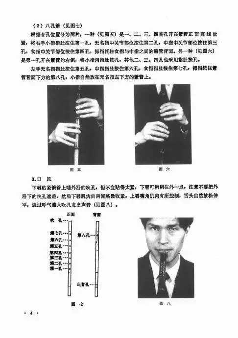 箫吹奏法目录120