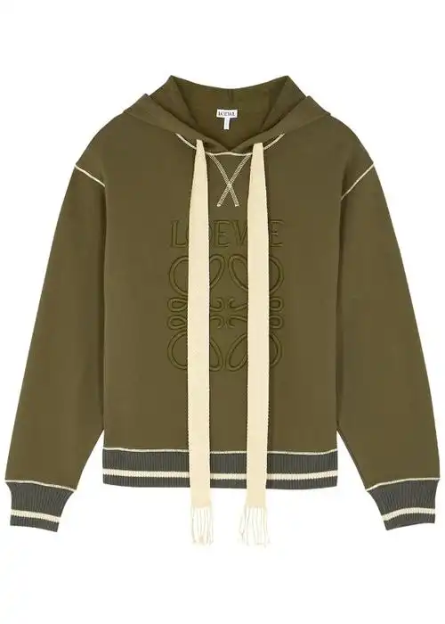 loewe logo 刺绣连帽卫衣 7224561 700.00 - 北美省钱快报