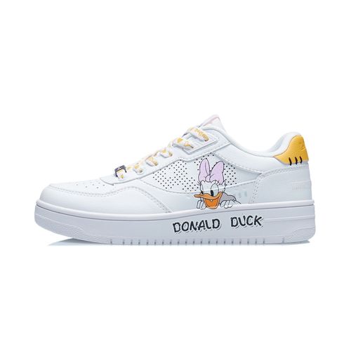 迪士尼|李宁联名鞋女鞋减震回弹板鞋女士鞋子低帮运动鞋agcs146