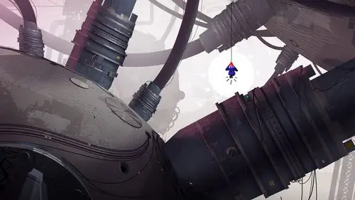 蜘蛛侠平行宇宙小蜘蛛插画桌面壁纸