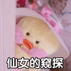 仙女窥探搞笑可爱gif动图_动态图_表情包下载_soogif