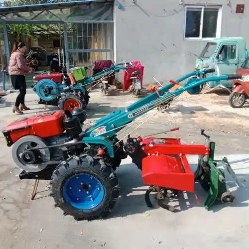 水冷柴油手扶旋耕机12马力手扶拖拉机厂家手扶带播种起垄机