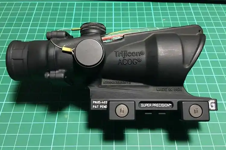 世界一流枪支配件:acog先进战斗光学瞄准镜有多先进?