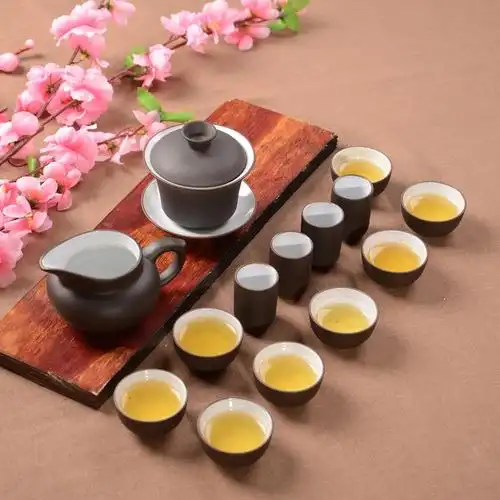 茶道茶杯茶壶训练培训茶艺居家宜兴套装茶具功夫茶具