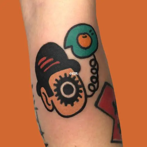 可爱纹身【发条橙92】_纹身_发条橙影评_小玩具_北京纹身_美妆_彩妆