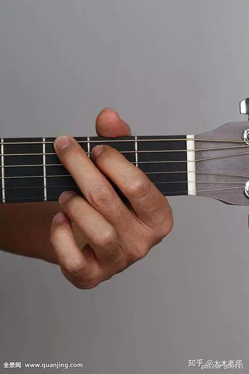 吉他g和弦无名指为什么立不起来? - 知乎