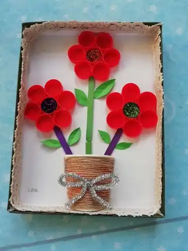 绥德县幼儿园第三届"变废为宝"手工制作活动