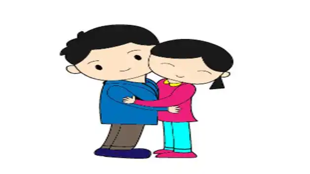 拥抱的简笔画怎么画拥抱简笔画图片大全