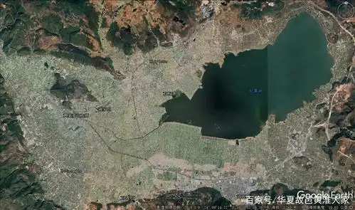 云南抚仙湖北岸