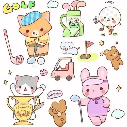 小动物卡通简笔画 小动物卡通简笔画图片