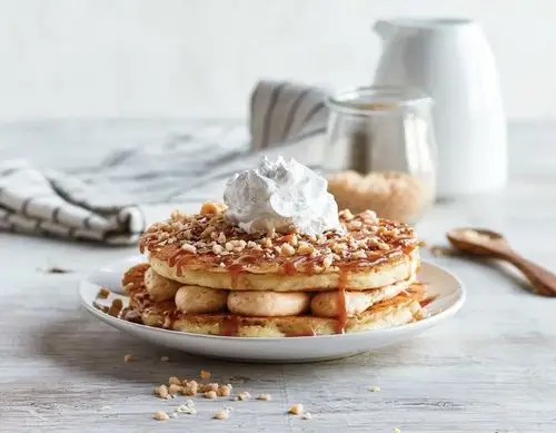english sticky toffee pancakes. credit: prnewsfoto/ihop