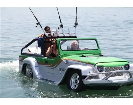 超级水陆两用汽车水陆两栖车价格美国watercar水陆越野车