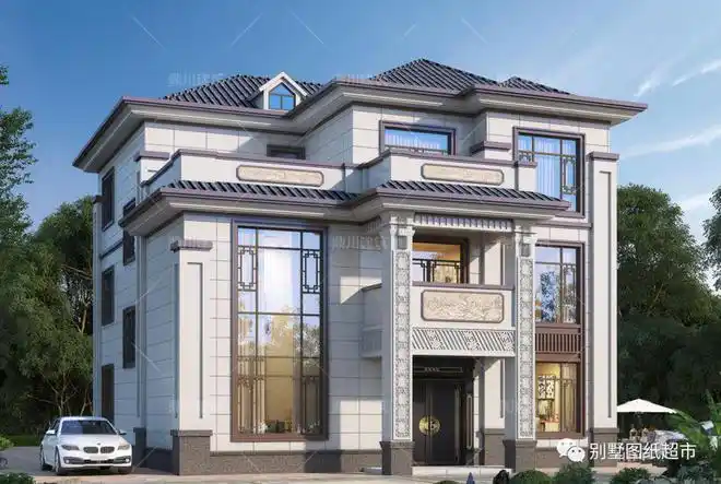 5套农村别墅新款设计新中式风格建一栋回农村值得代代传承