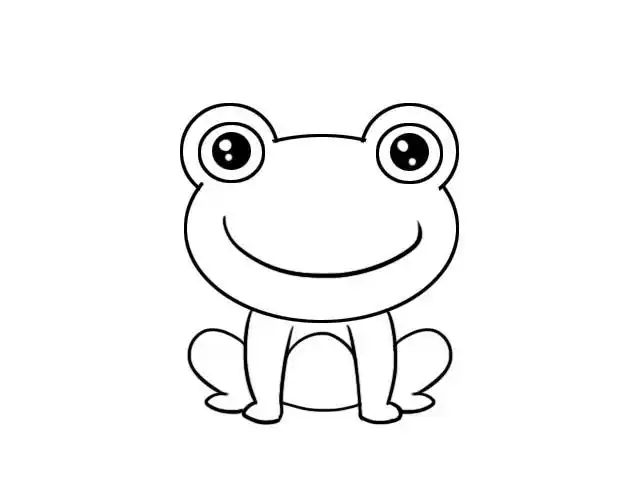 青蛙简笔画 青蛙的画法