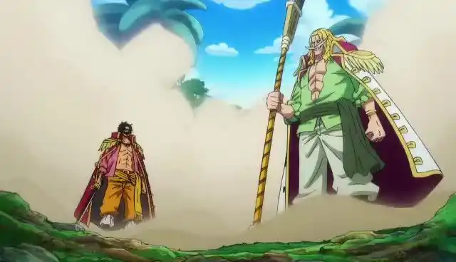 海贼史上最强对决海贼王哥尔61d61罗杰vs世界最强的男人白胡子