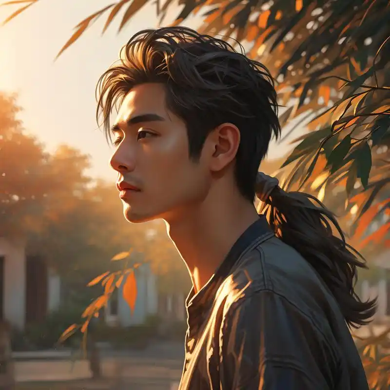 90 帅哥侧颜杀头像合集 92 哇塞!