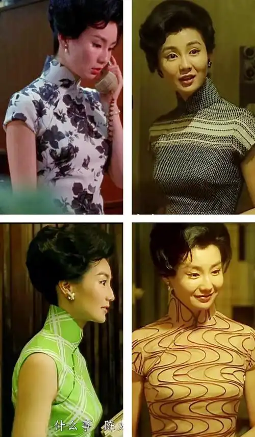 22年前花样年华中的张曼玉是我心里的旗袍美女天花板