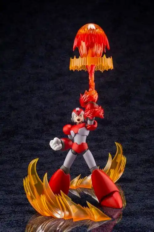 超酷炫攻击特效掌控火焰的洛克人x4