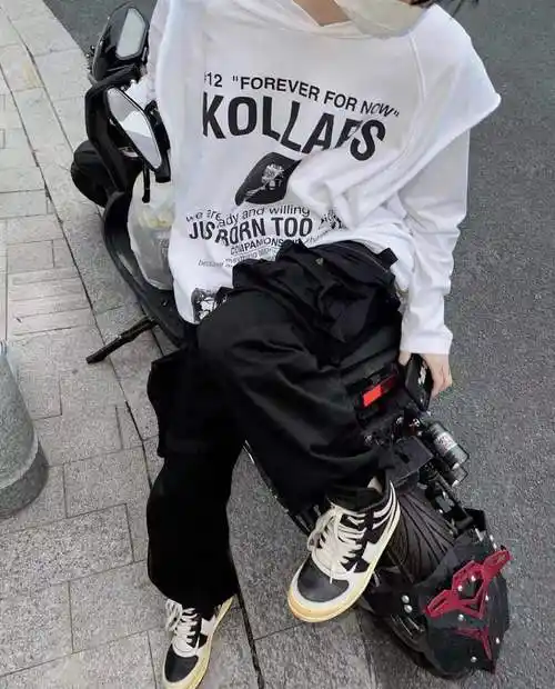 rafarchiveredux坎肩连帽oversize高街叠穿wookvibe短袖卫衣