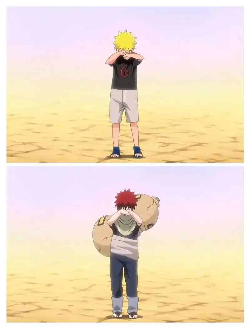 鸣人 旮旯眼里只有鸣人和其他人. #火影忍者 #我爱罗 - 抖音