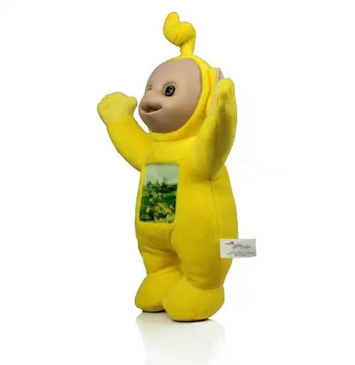 正版天线宝宝毛绒公仔 天线宝宝 小波 迪西 拉拉 丁丁3d版opp包装