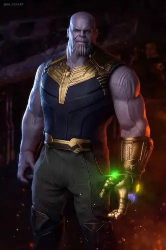 《复仇者联盟3: 无限战争》灭霸1:6比例珍藏人偶官方实物图