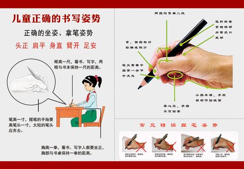 m768校园中小学生正确书写姿势坐姿1666写真