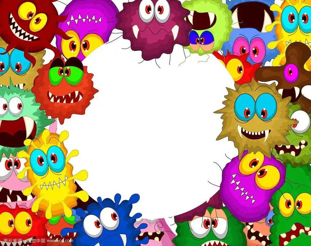 卡通细菌为您设计