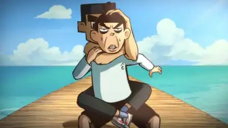 刺客伍六七:伍六七偷袭,大春直接强人锁男,阿七无奈