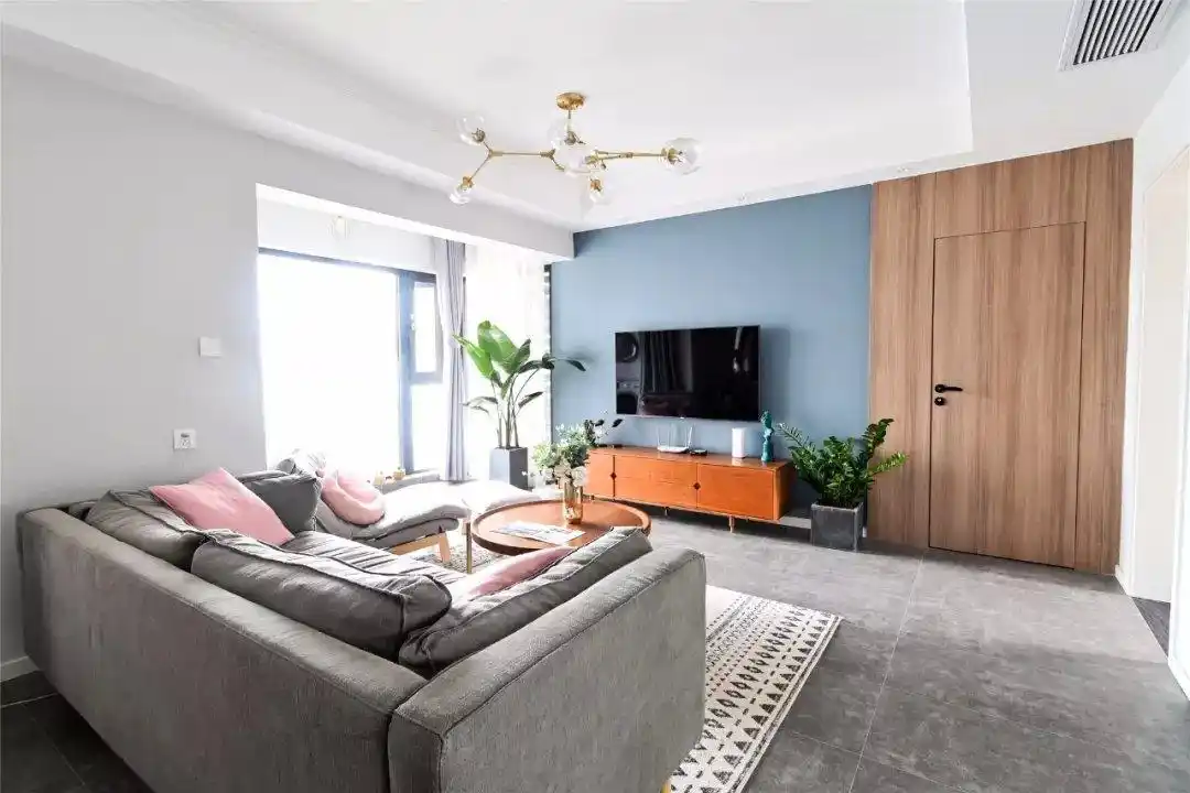 【佳天下】灰色和蓝色色彩碰撞,打造别样高级感