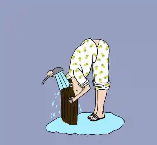 洗头正确方法正确的洗发步骤来了