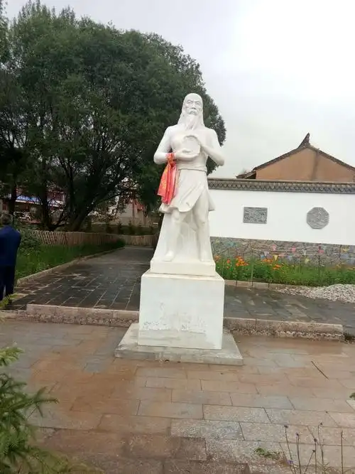 上古圣君燧人氏雕像,万人敬遵!