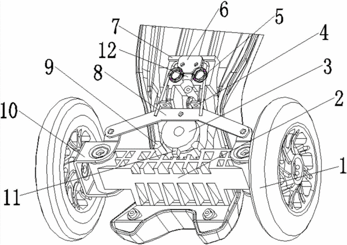 一种滑板车转向机构制造技术